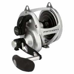 Penn Fathom II Silver 2S Two Speed Overhead Reel