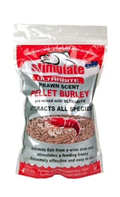 Stimulate Prawn Scented Pellet Burley With Ultrabite 1kg
