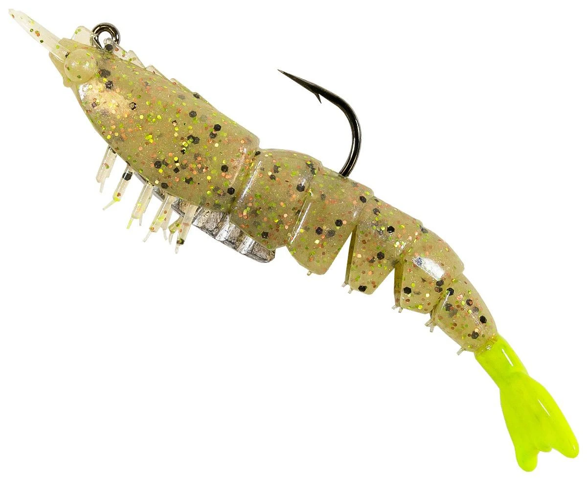 Zman EZ Shrimpz 3.5 Inch Rigged Soft Plastic Lure - Image 9