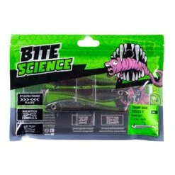 Bite Science Thump Shad Rigged Paddle Tail Soft Plastic Lure 5 Inch