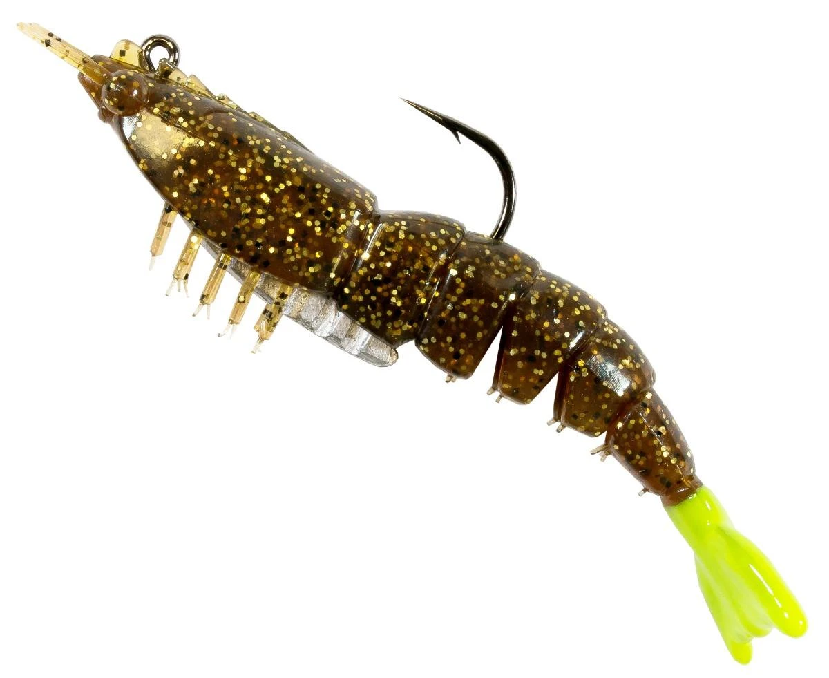 Zman EZ Shrimpz 3.5 Inch Rigged Soft Plastic Lure - Image 2