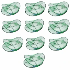 10 Pack Bulk Wilson Green Opera House Yabby Trap Pots